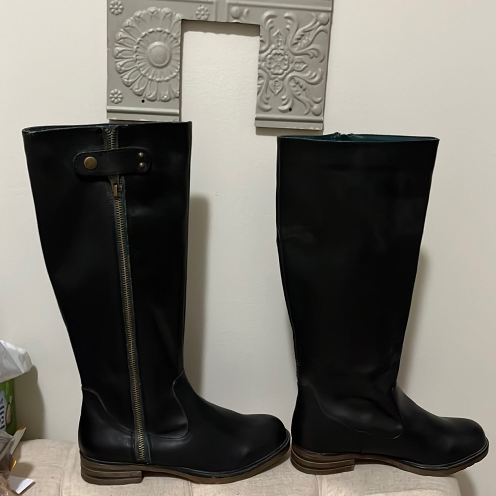 MIA Cammi Black Riding Boots - Size 7M - NEW